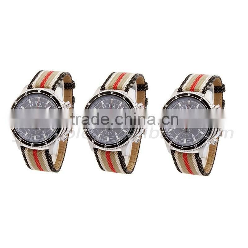 China Wholesale Custom Fashion Customize logo printing Nato Nylon Watchband 22mm