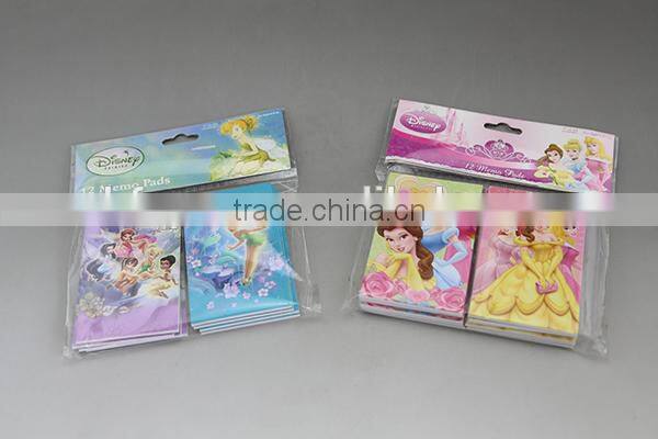 2.25x3.75in mini pocket looseleaf glued memo pad