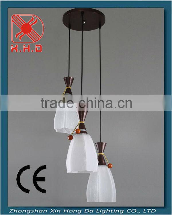 Having unique style for home modern glass dining light 71182/3