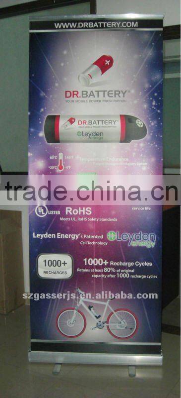 Custom aluminium roll up 80*200cm roll up banner size