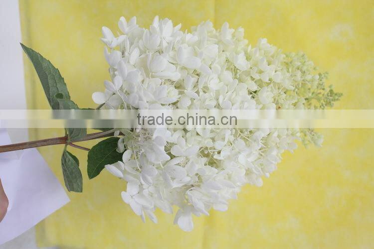 Reasonable price crazy selling decorative supplies white hydrangea