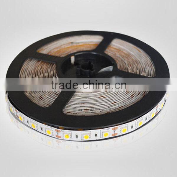 5050 SMD 60led/m Warm White Non-waterproof 300leds LED Flexible Strip Light CE/ROHS