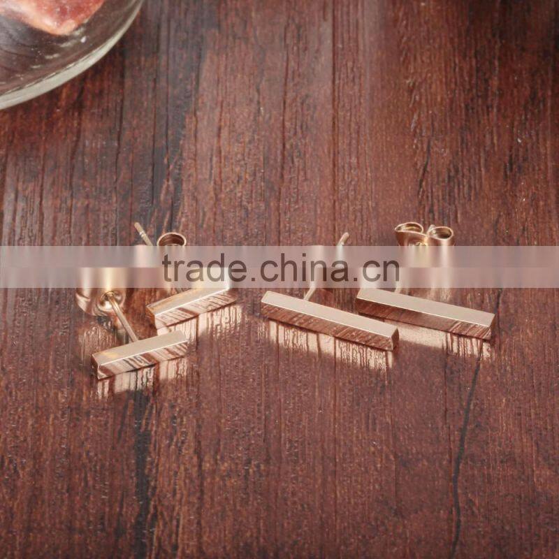 china jewelry wholesale latest products in market 18K gold fancy lady earring