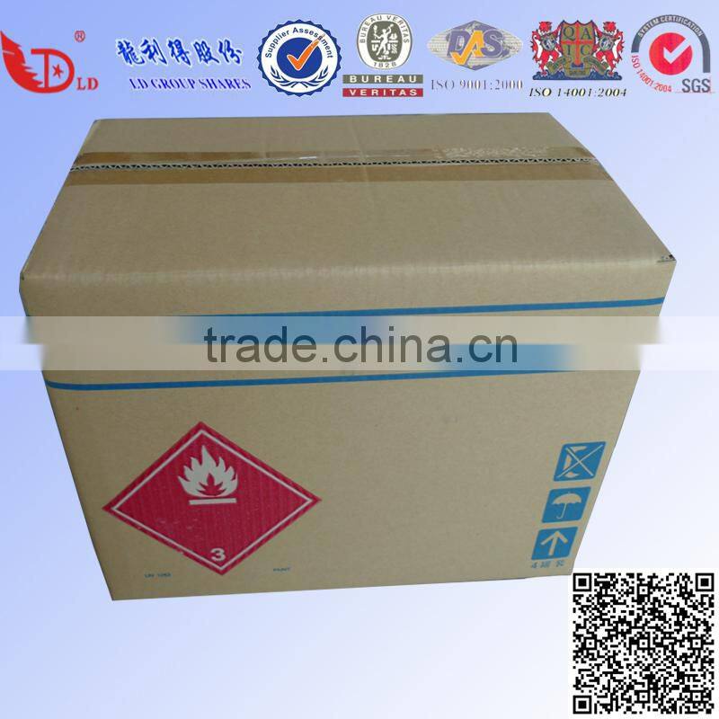 Kraft paper brown T shirt packaging box with logo printing