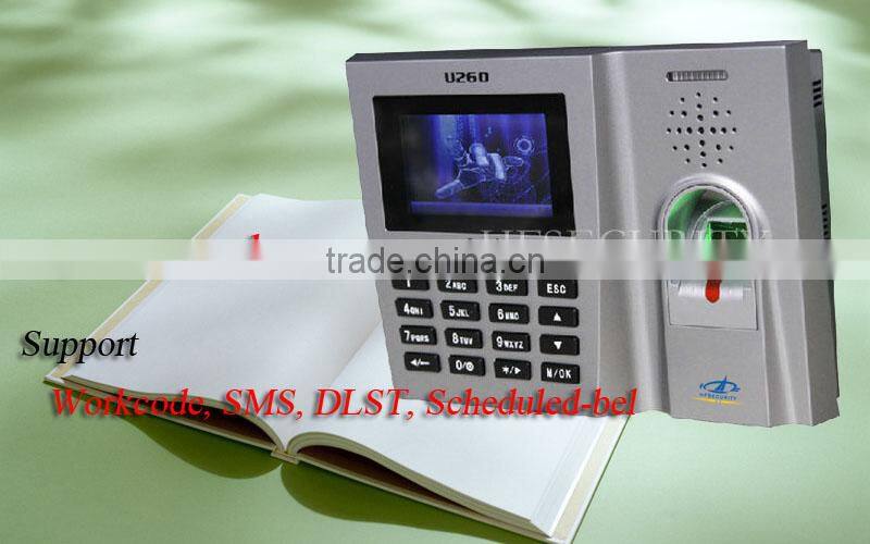 Best Price Network And Standalone TFT Screen Digital Granding Fingerprint Time And Attendance (HF-U260)