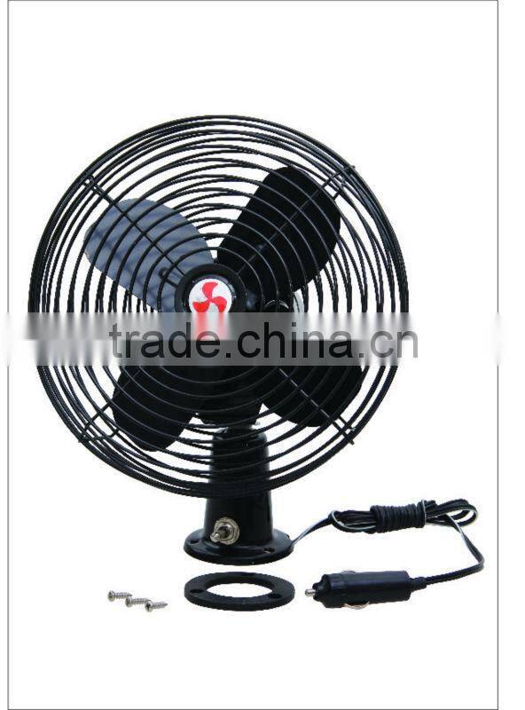 12 voltage deluxe metal car fan