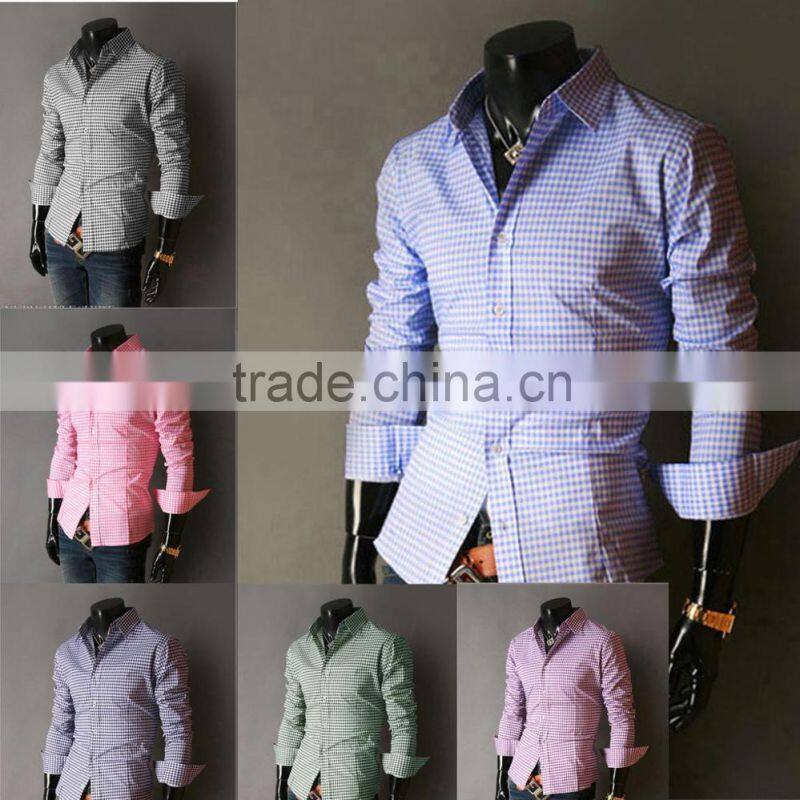 Fashion style button down collar men flannel check shirt,The Perfect Flannel Shirt