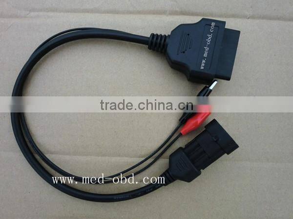OBD2 16Pin Adapter Cable for Fiat 3 Pin Alfa Lancia