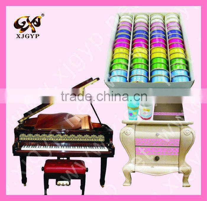 pvc adhesive vinyl sticker material/pvc 3d wall sticker/printable pvc sticker labels