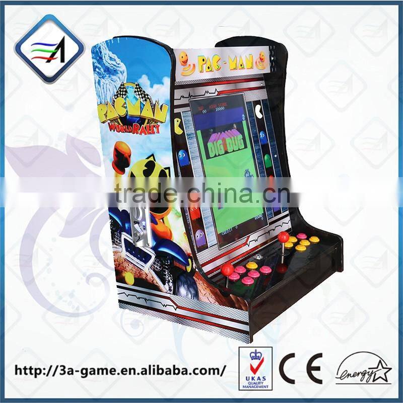 19'' LCD Jamma Board Pacman Classical 60 in 1 Cocktaill Mini Arcade Machine
