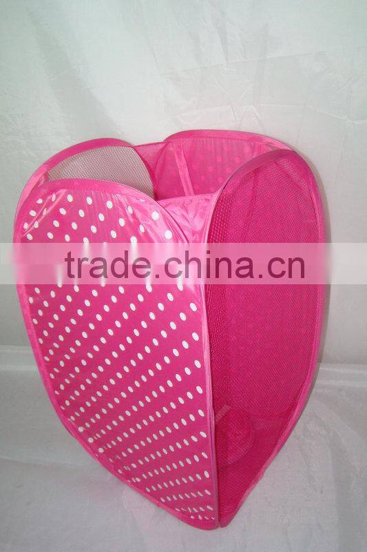 popular pop up Hamper ,Storage Bin ,nylon mesh pop up storage bin