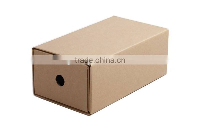 Kraft new design cardboard shoes box design