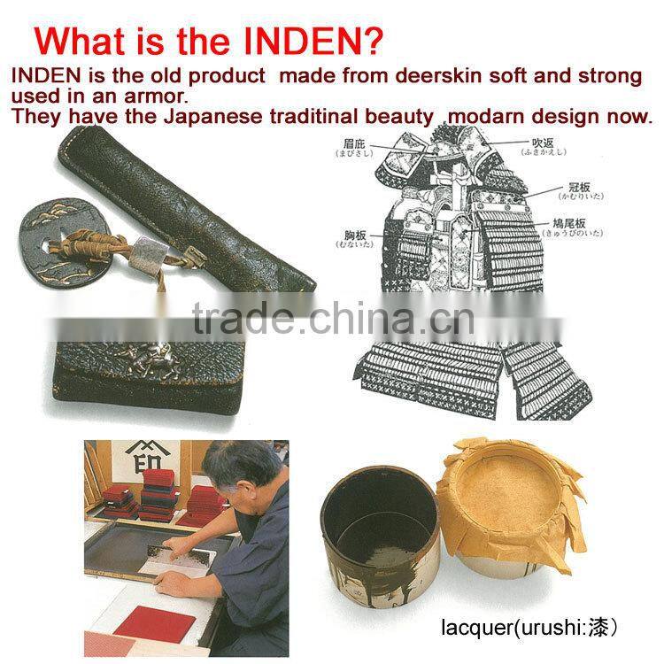 High quality and Famous purse leather with Functional made in Japan