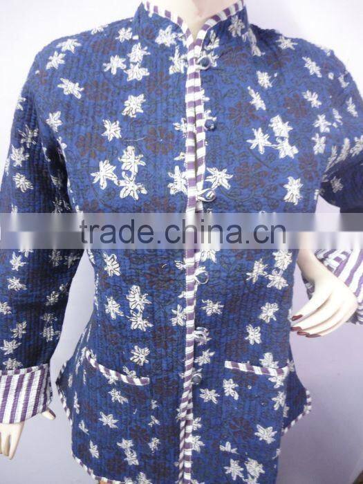 Kantha Jacket Manufactures From India