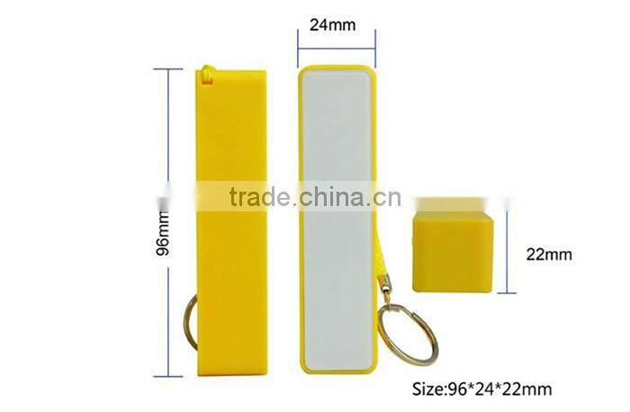 smart mobile Manufacturer Perfume Power Bank Factory Price 2600mah Portable Charger External Backup Battery for mobile phone