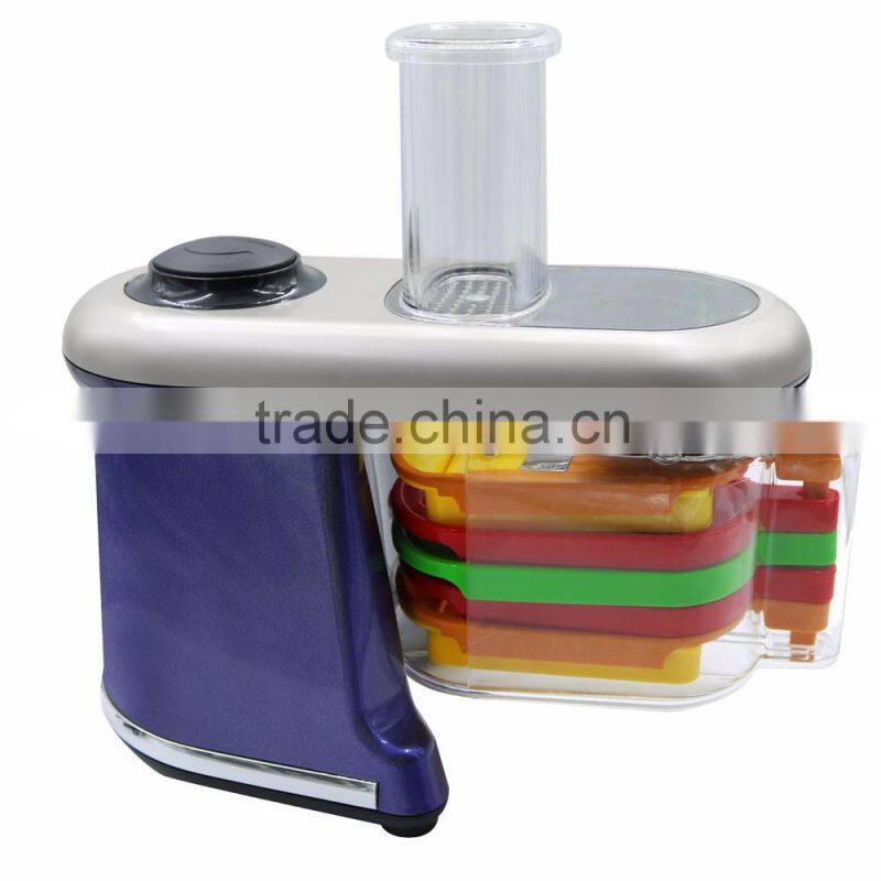 OTJ-S918 280W CE CB ISO spiral fruit grater slicer vegetable cutter vegetable