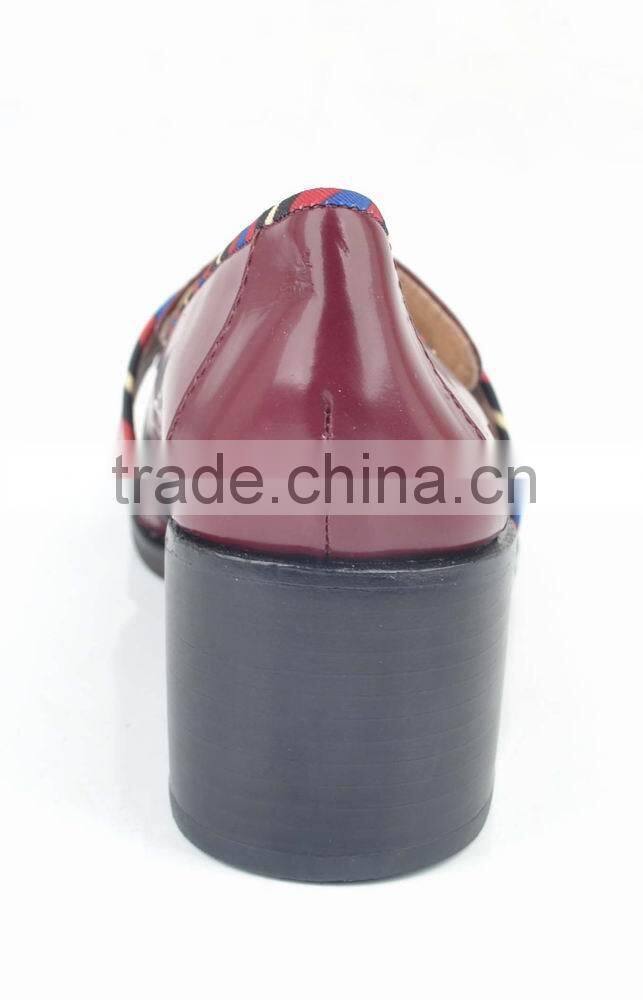 2014 new style fashion comfortable flat women casual leather shoes