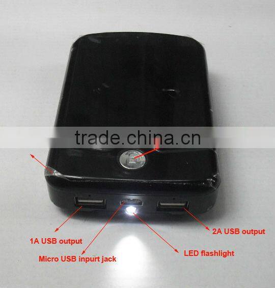 Dual USB Power Bank for iPad / iPhone / iPod