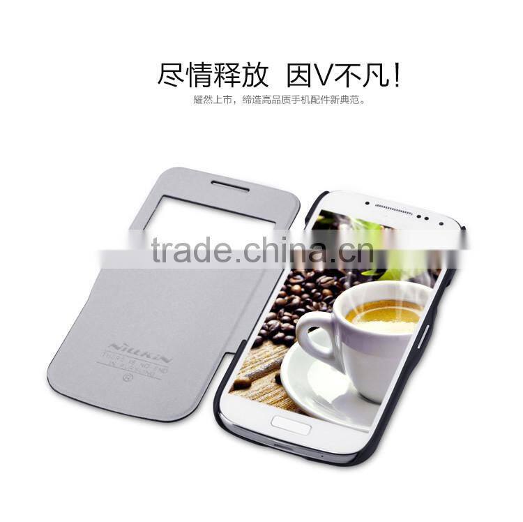 For Samsung I9190(GALAXY 4 Mini)V-series Leather Case