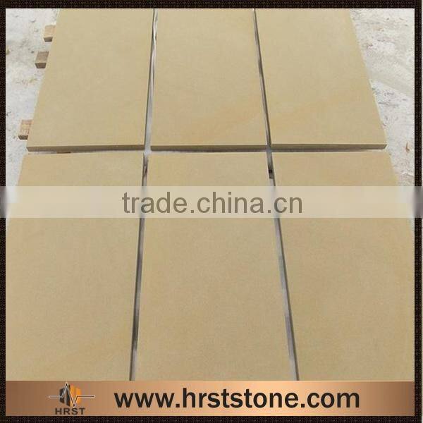 Yellow sandstone outdoor tiles for villa decoration