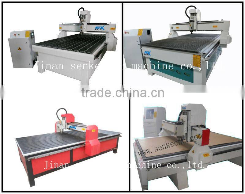 Water cooled 3.2 KW water cooled spindle wood door making cnc router cutting cnc engraving cutting machine
