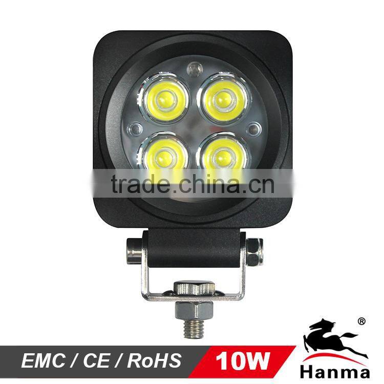 10W LED Work Light for truck,offroad and heavy-duty equipment