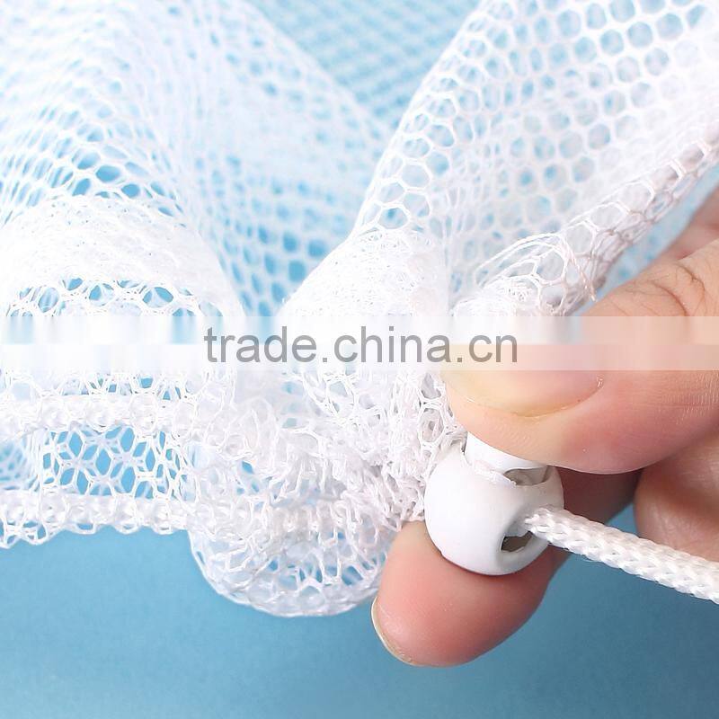 YIWU RODA 100% Polyester cord durable color logo foldable washing bag