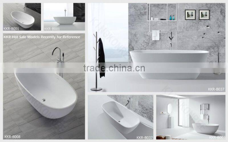 bathtub big size, custom acrylic solid surface bathtub