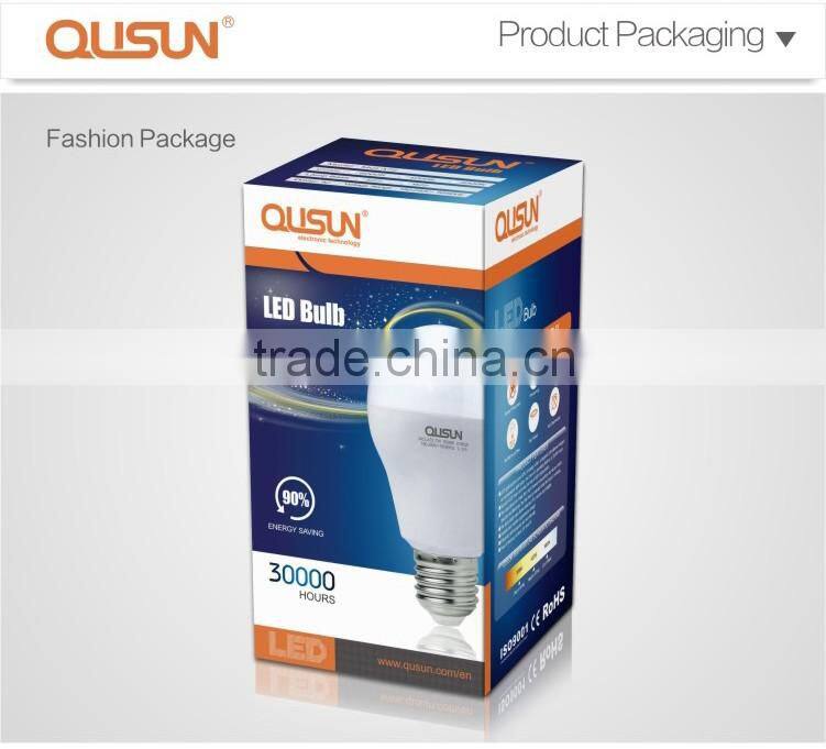 LED Bulb 9W, 100-240V, 80lm/w High Quality LED Light Bulb 9W