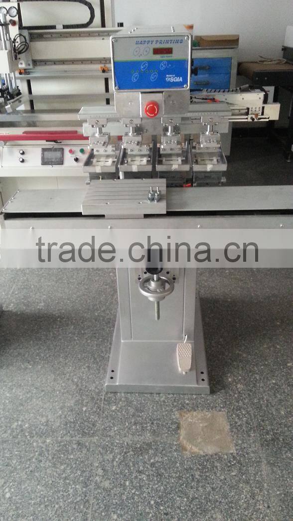 GW-P4/S 4 Color Rotary Table Pad Printing