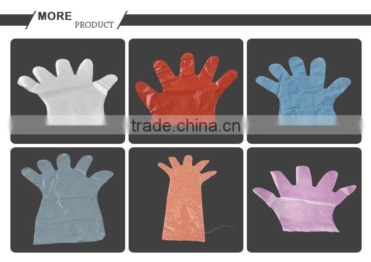 Pe disposable household gloves HDPE Gloves