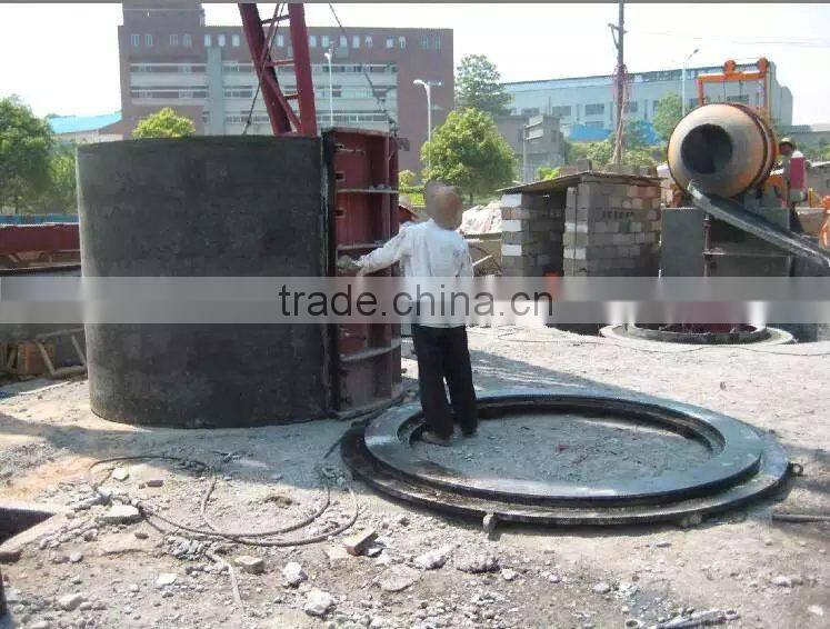 Vertical Vibrating Concrete Casting Pipe machine