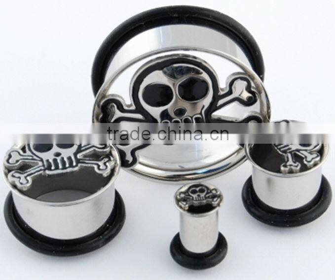 Body Jewelry Stainless Steel Flesh Tunnels