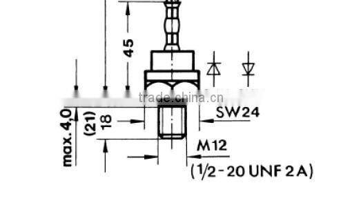2000V recovery diode