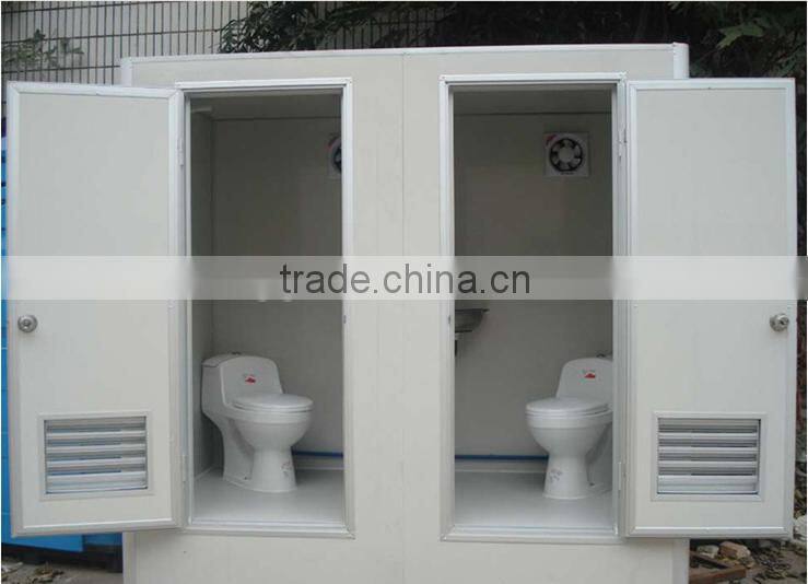 small steel moving prefab house for Public Toilet