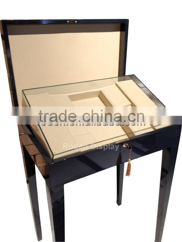 Wooden wine counter display wine showcase floor wine display wine display rack