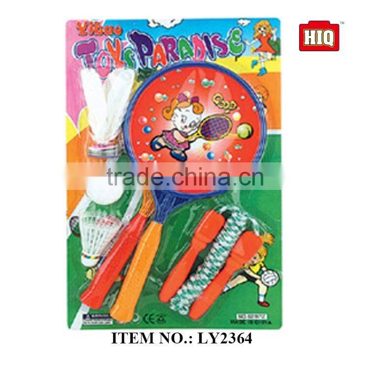 Beach children play toys plastic tennis racket toys for outdoor playing