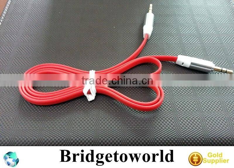 3.5 Stereo audio cable with high quality aux cable with Aluminum casing