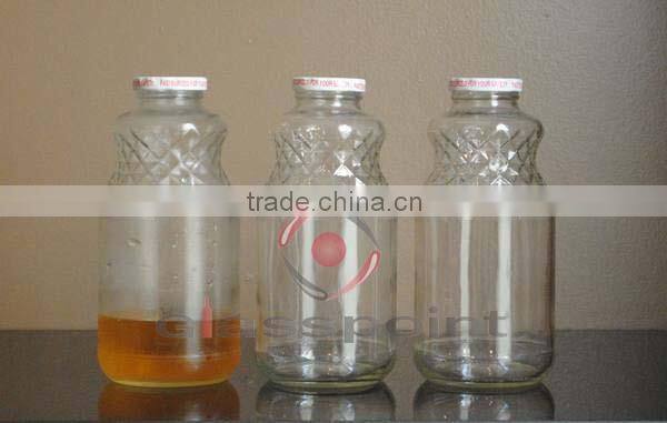 180ml glass milk bottle with cork