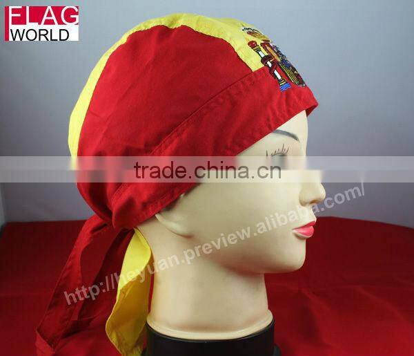 100% cotton bandana cap