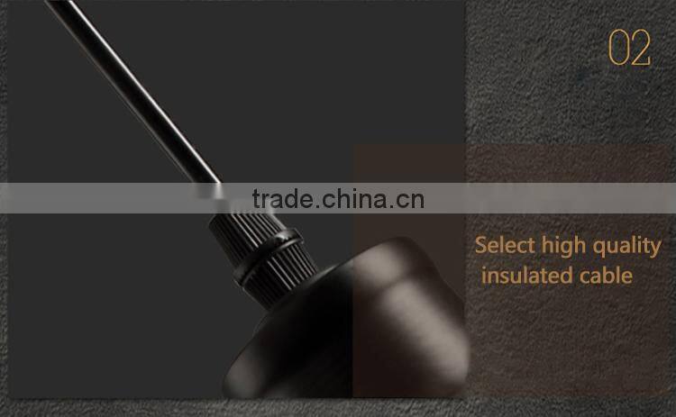 Iron Pendant Light for Coffee Room 220V Loft LED Hanging Lights