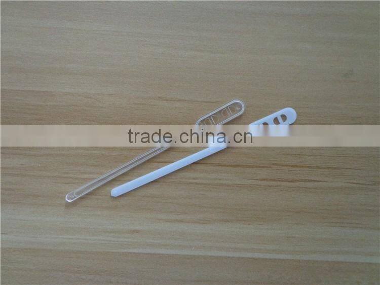 White or transparent plastic coffee stirrer,food grade plastic coffeee stirrer