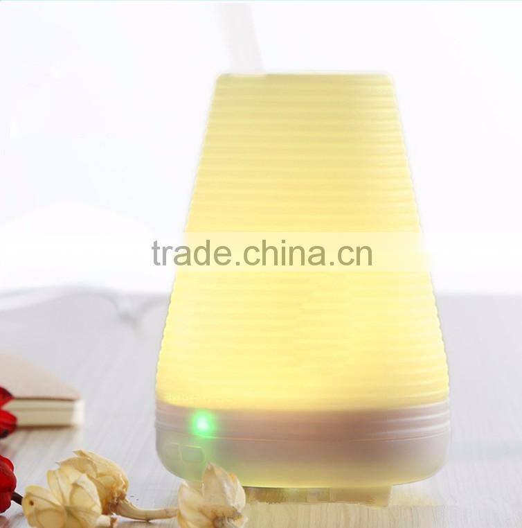 Pure White Ultrasonic Aroma Diffuser 100 ML Colorful Light Atomizer Air Humidifier