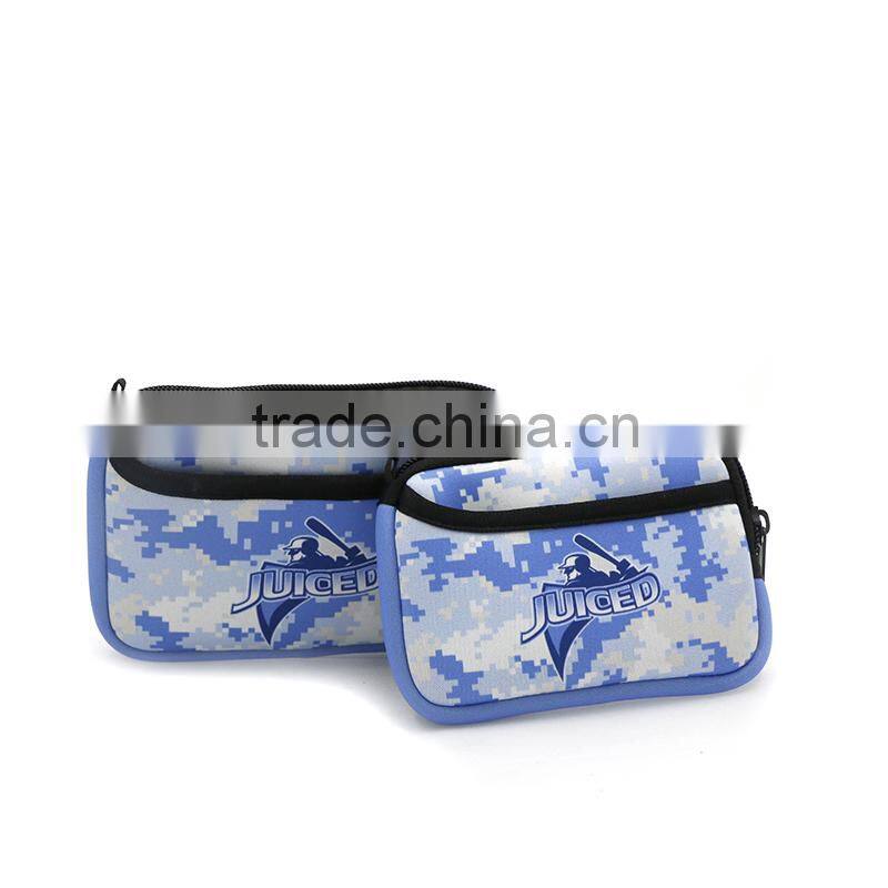 personalized neoprene cosmetic bag