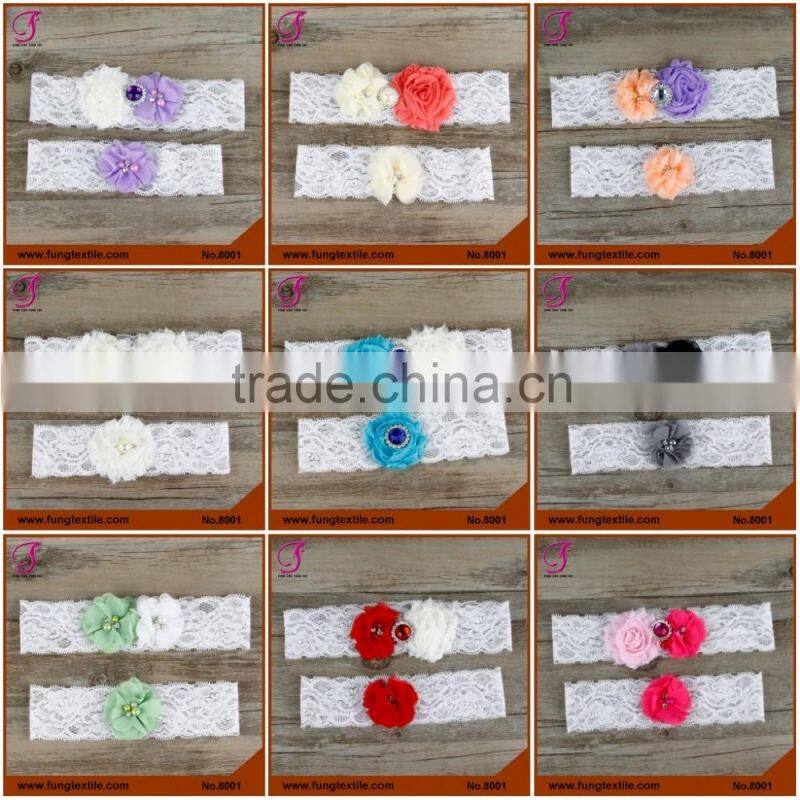 FUNG 8001 Bridal Wedding Stockings And Garters