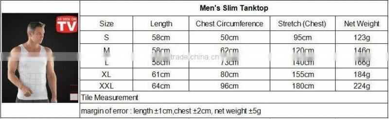 High performance burn fat men body shaper slimming corset for men,shapewear shirt