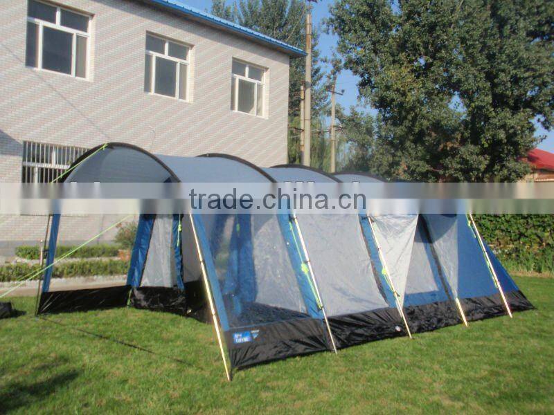 3 Room 6 Person Extra Large Family Camping Tent
