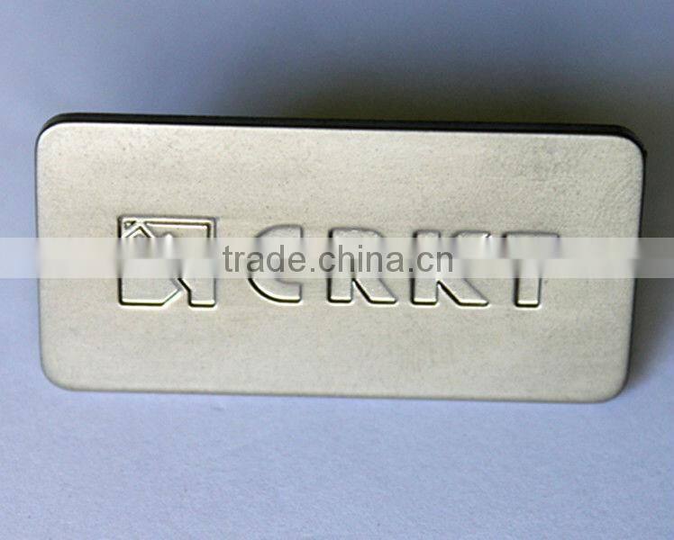 personalised small decorative metal plates for door,bag/street sign plate