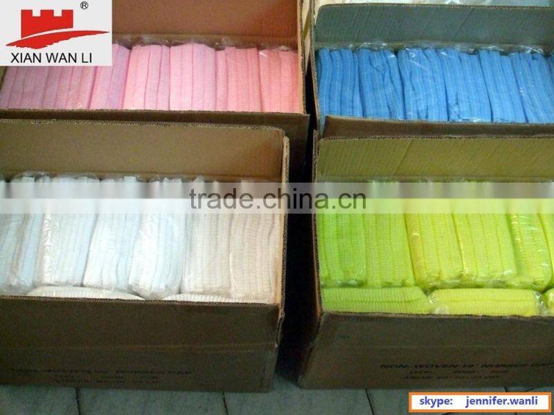 Top Quality FDA CE approval Disposable Round Bouffant Hairnet Caps