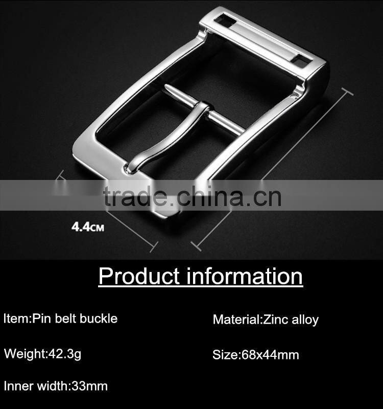 Custom factory directly supplier OEM metal pin belt buckle for men